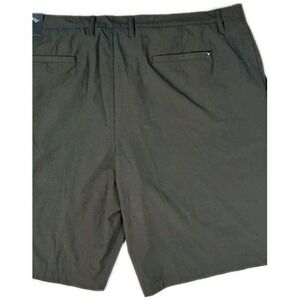 Callaway Men's Stretch Flex Fabric Opti-Dri  Charcoal Shorts Size 46 EUC‎